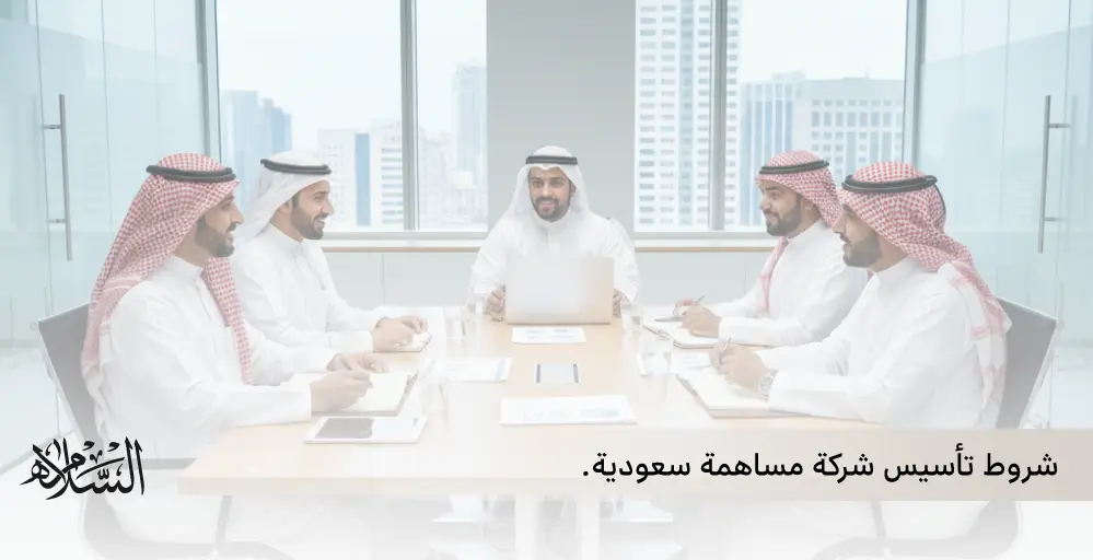 شروط تأسيس شركة مساهمة سعودية