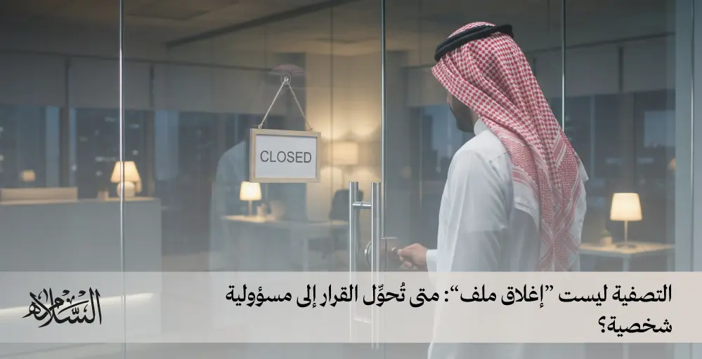 التصفية-ليست-إغلاق-ملف