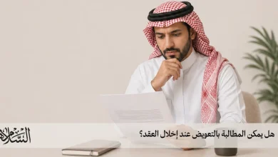 هل يمكن المطالبة بالتعويض عند إخلال العقد؟